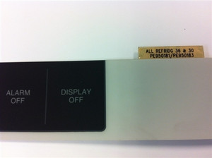 REFRIGERATOR TOUCHPAD OVERLAY SWITCH ALL REFRIGERATOR 36" Viking 010497-000