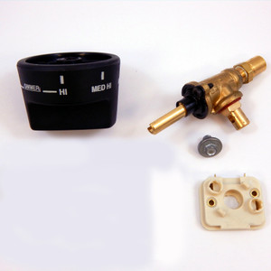 RANGE TOP BURNER VALVE & KNOB KIT COMES WITH NEW SWITCH BEFORE 8 9 2002 Viking G50012681
