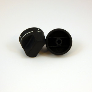 RANGE TOP CHAR GRILL KNOB BLACK Viking PA010039