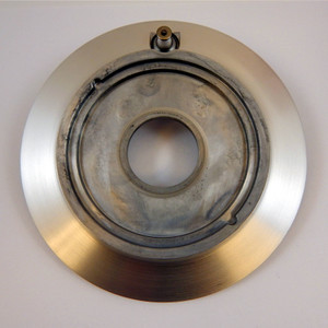 VGSU BURNER BASE WITH ELECTRODE LEFT FRONT Viking PB050032