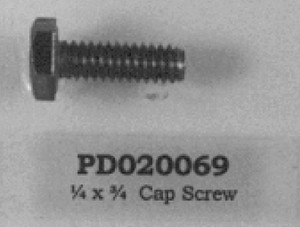 CAP SCREW 1 4 20 X 3 4 SS Viking PD020069