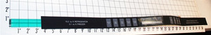 REFRIGERATION OVERLAY TOUCH CONTROL SWITCH BOTTOM MOUNT 36" Viking PE950174