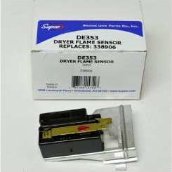 Sensor De Llama Secadora De Gas Whirlpool Samsung Wp338906