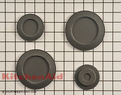Surface Burner Cap KitchenAid WPW10163407